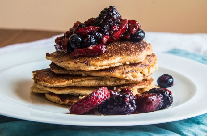 berry pancakes