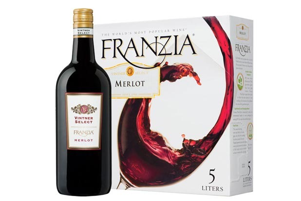 Best Red Wine — Franzia Merlot