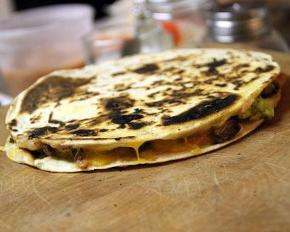 Best Ancho Skirt Steak Quesadilla