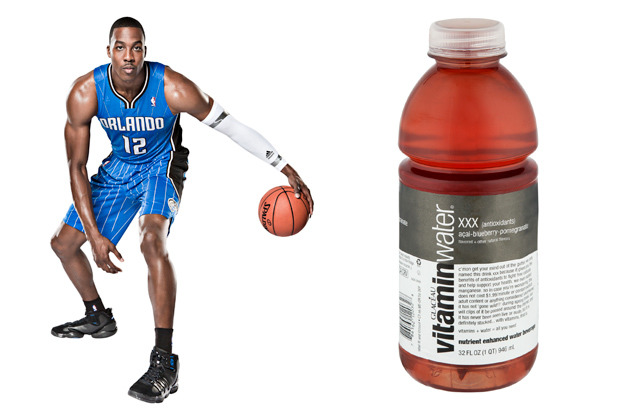 Dwight Howard and Vitamin Water