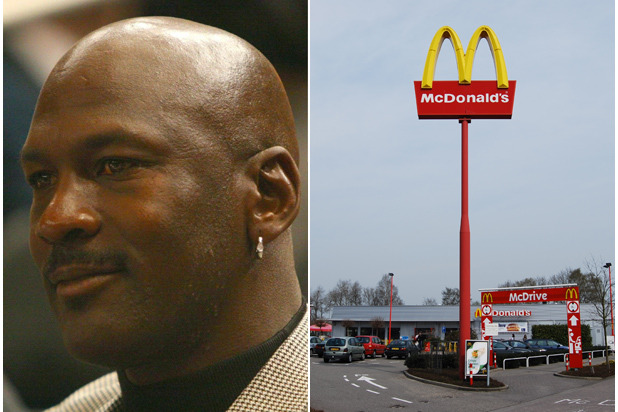 Michael Jordan and McDonald's