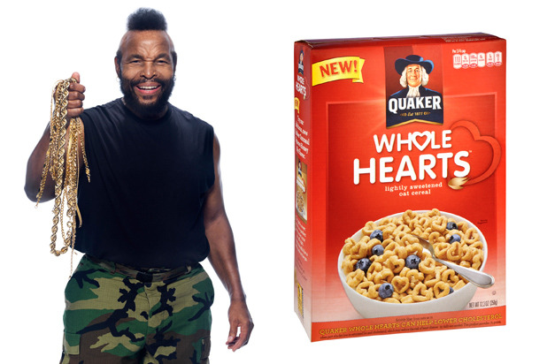 Mr. T and Quaker Cereal