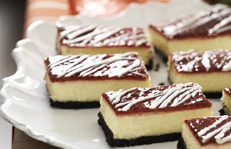 White Chocolate-Raspberry Cheesecake Bars