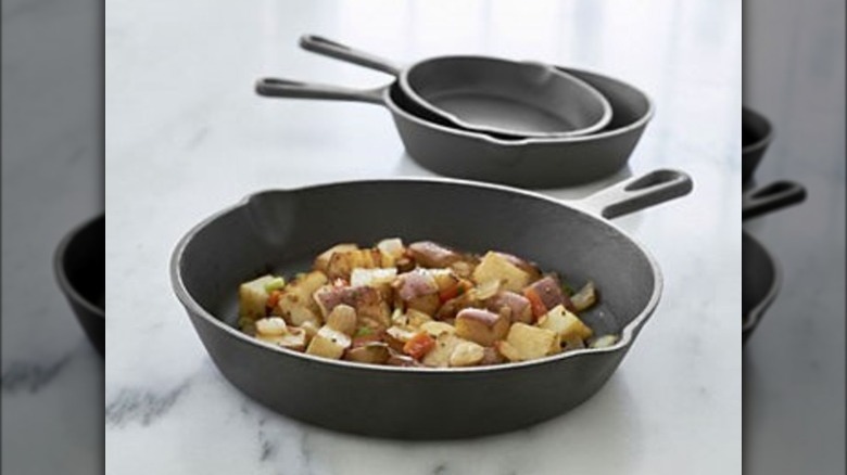 Cast Iron Fry Pan Set