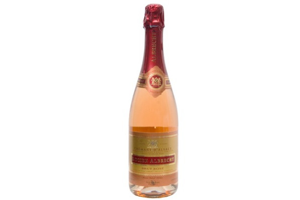  Lucien Albrecht Crémant d'Alsace Brut Rose Non-Vintage (France) $20