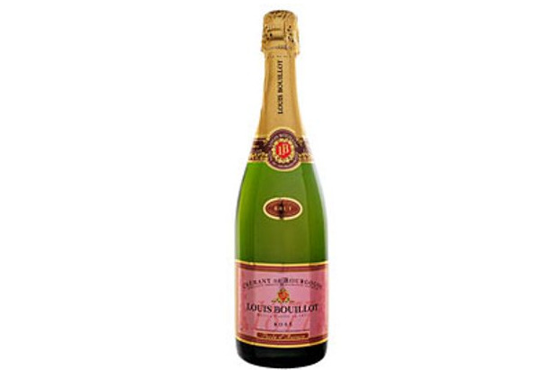 Louis Bouillot Crémant de Bourgogne Rose "Perle d'Aurore" Brut (France) $13