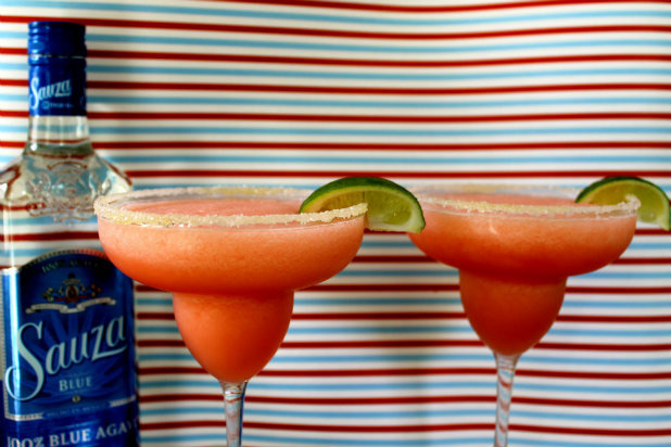 Sparkling Watermelon Margarita