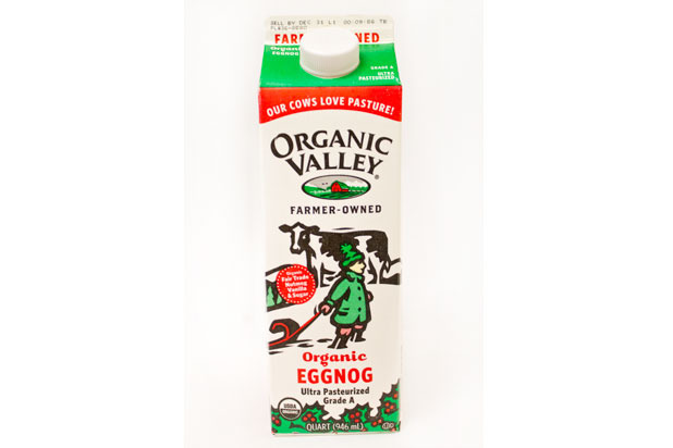 4. Organic Valley Organic Eggnog