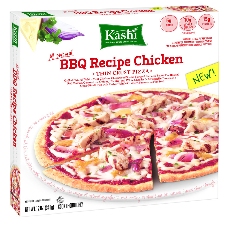 Kashi's BBQ Recipe Chicken Pizza