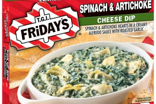 T.G.I. Friday's Spinach and Artichoke Cheese Dip