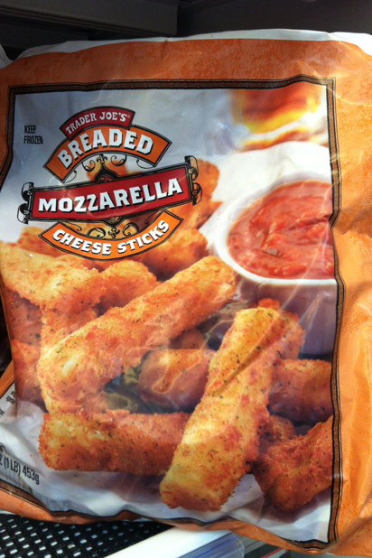 Trader Joe's Breaded Mozzarella Cheese Sticks 