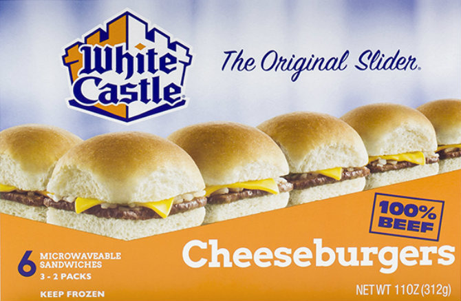 White Castle Microwaveable Hamburgers