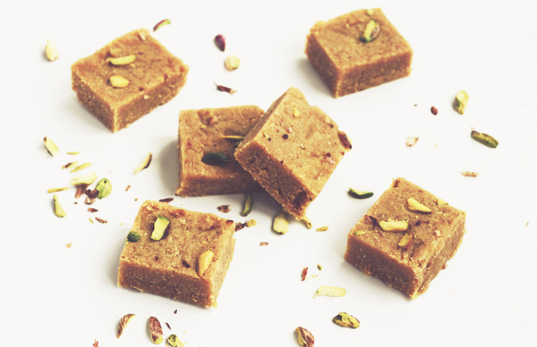 Cashew and Cardamom Fudge Soy Paneer