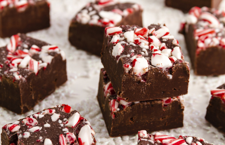 Chocolate Peppermint Fudge