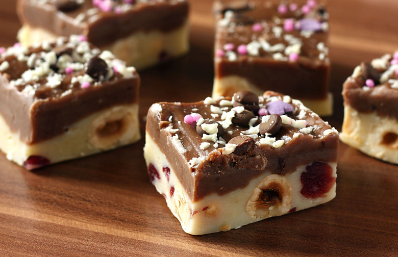 Cranberry-Chocolate Fudge