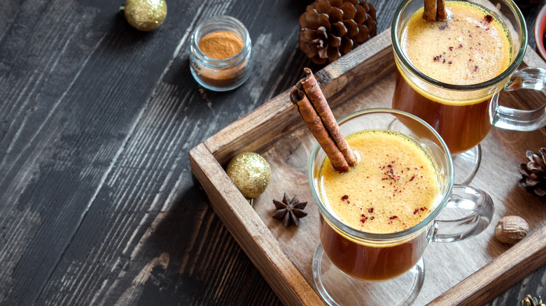 hot buttered bourbon