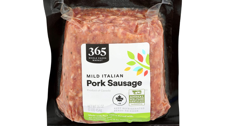 365 mild Italian pork sausage