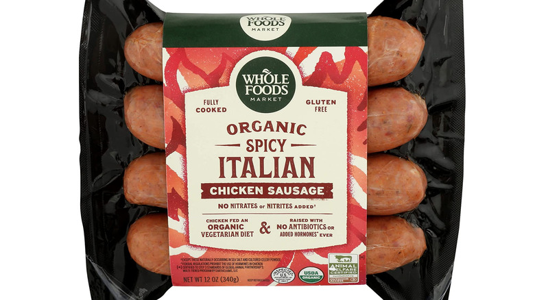 365 spicy Italian chicken sausage