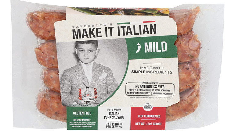 Taverrite's mild Italian sausage