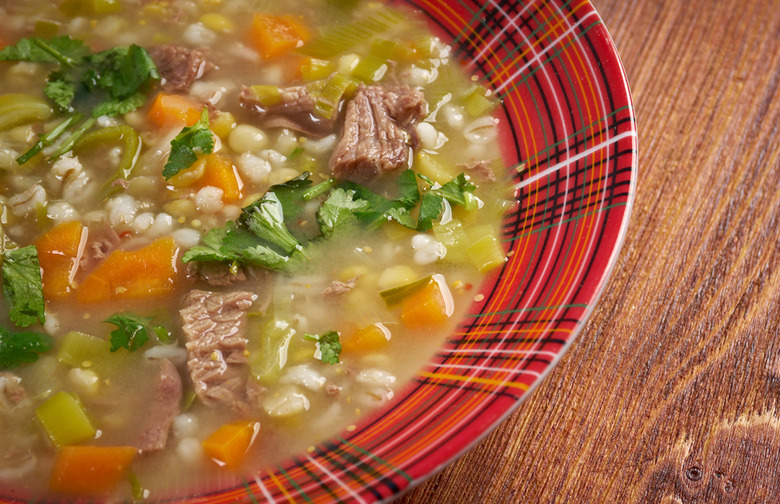 Healthy Brisket and Barley Stew With Tomatillos