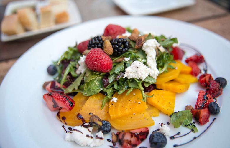 Beet and Wheat Berry Salad