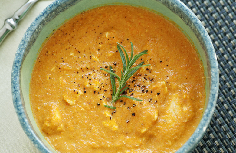 Carrot and Ginger Soup With Coconut Milk