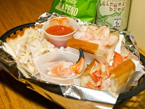 "A Taste of Maine" Platter at Luke's Lobster