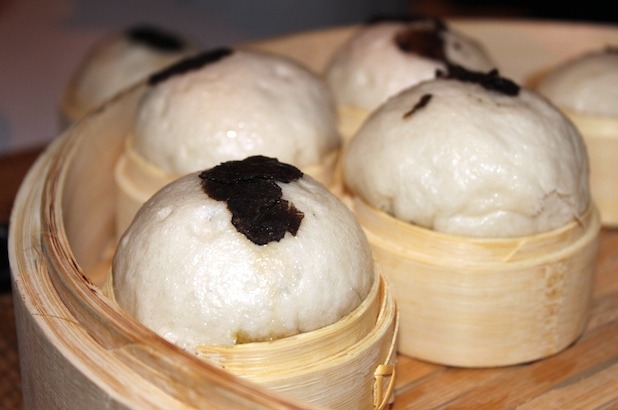 Steamed Buns with Black Truffle