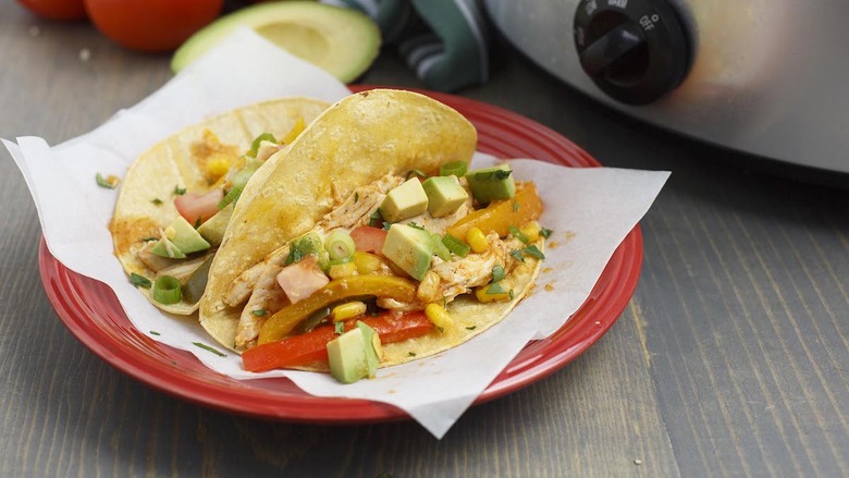 Slow Cooker Southwestern Chicken and Vegetables