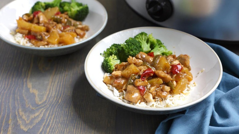 Slow Cooker Sweet and Sour Chicken