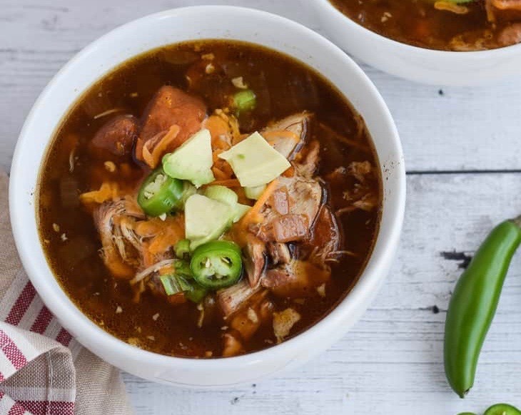 Slow Cooker Mexican Chicken Soup