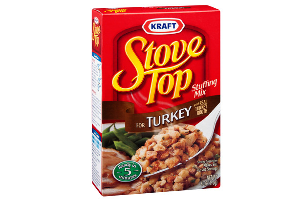 Kraft Stove Top Stuffing Mix for Turkey with Real Turkey Broth 