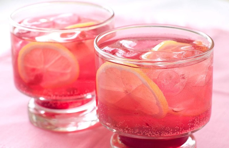 Vodka-Spiked Pink Lemonade