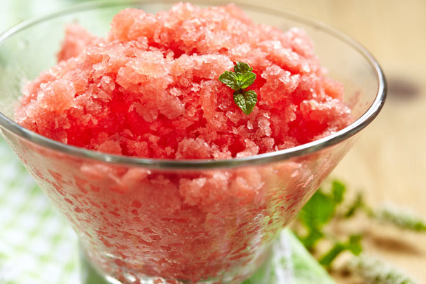 Watermelon Mint Granita