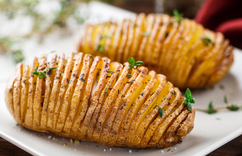 Hasselback Potatoes