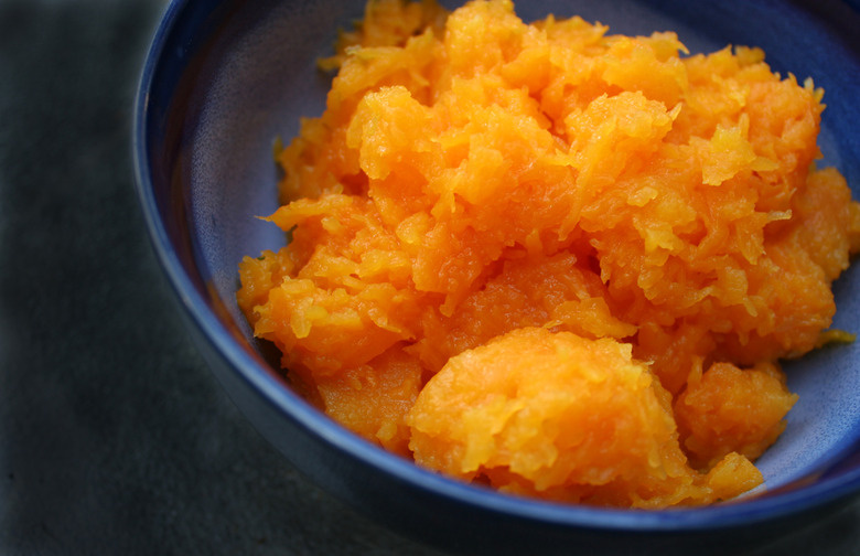 Browned Butter Smashed Potatoes with Butternut Squash