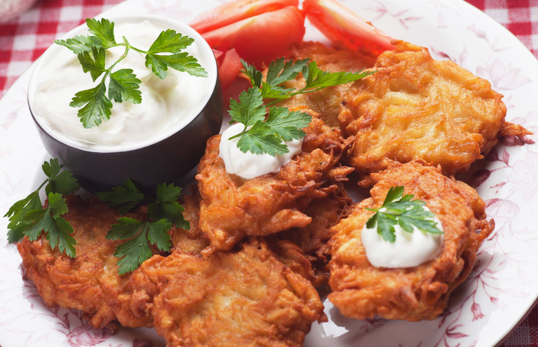 Potato Pancakes with Wheat Germ