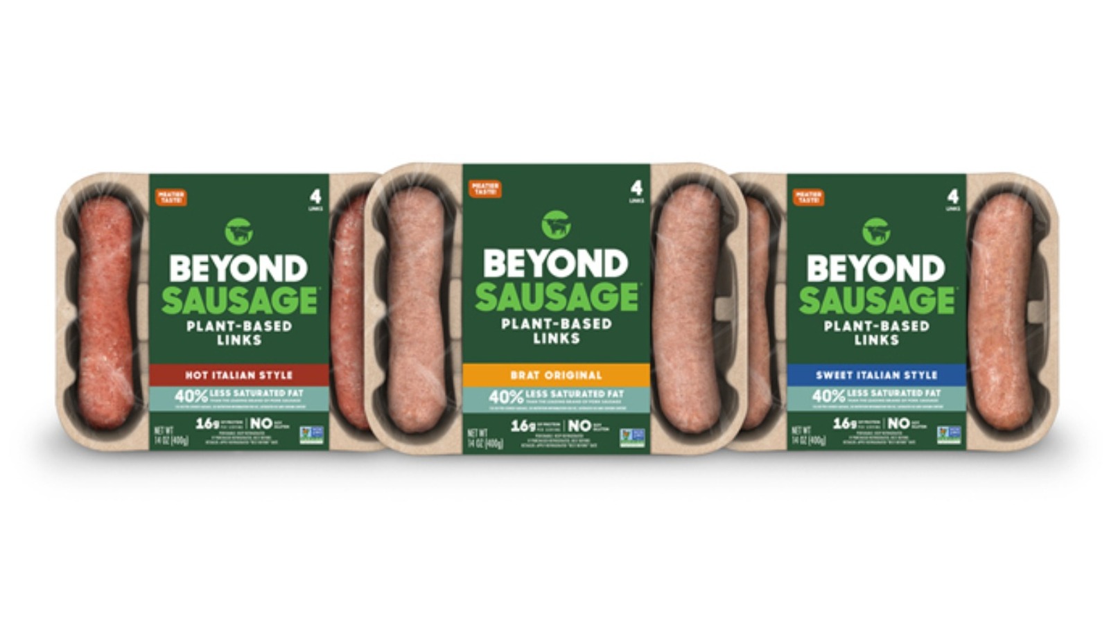 Beyond Sausage - Beyond Sausage, Sausage Links, Plant-Based, Sweet Italian  Style (4 count), Shop