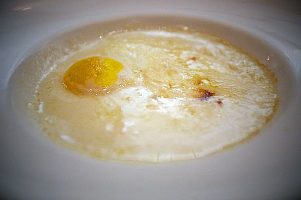 Miller Union, Atlanta: Farm Egg Baked in Celery Cream, $9