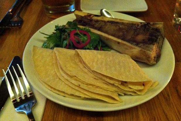 LuLu & Po, Brooklyn, N.Y.: Bone Marrow Tacos, $12