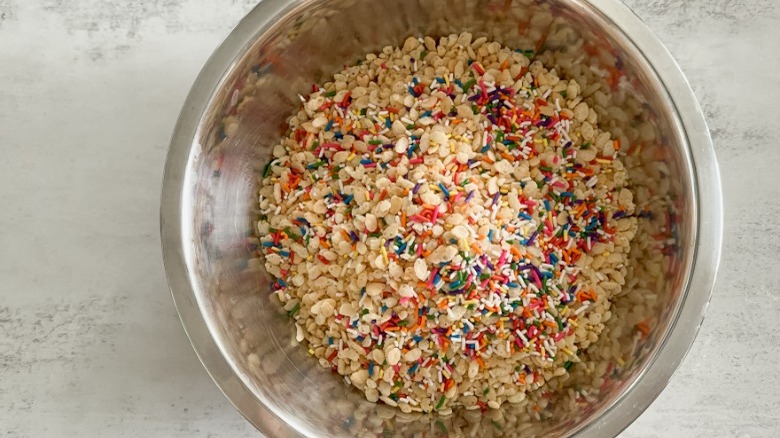 sprinkles in rice cereal