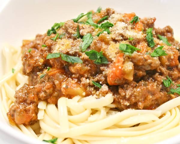 Bison Sausage Ragu