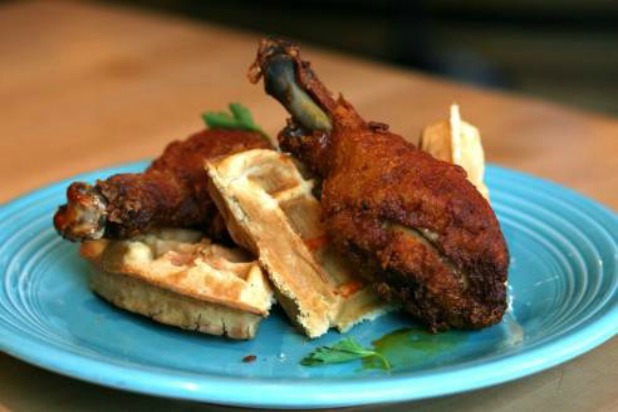 Fried Chicken and Waffles: Red Rooster Harlem, New York City