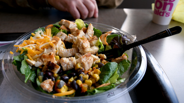 McDonald's southwest salad