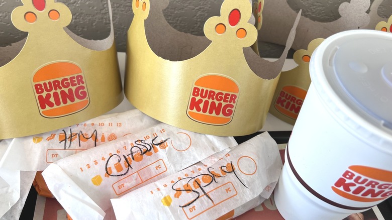 BK Royal Crispy Wraps wrapped