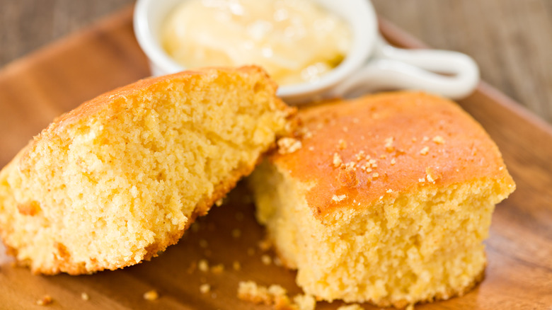 Cornbread squares