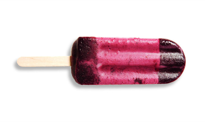 Blackberry Ice Pops