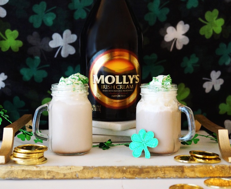 Boozy Shamrock Shake