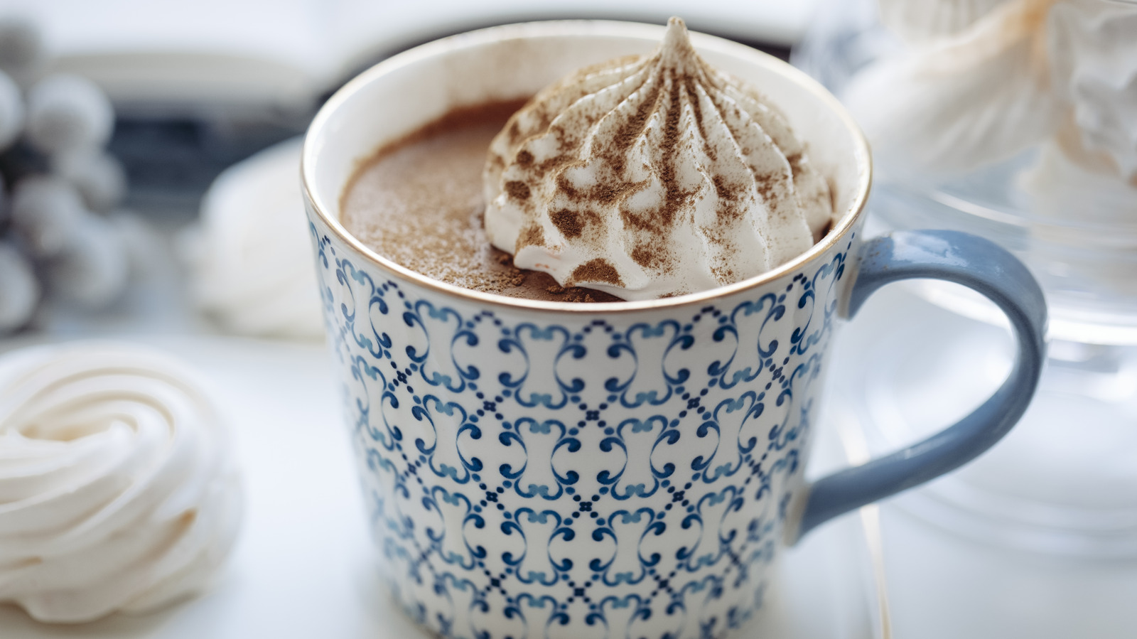 Bored With Whipped Cream? Add Meringue To Your Hot Chocolate