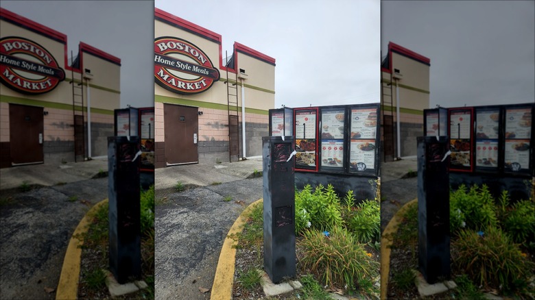 A closed Boston Market